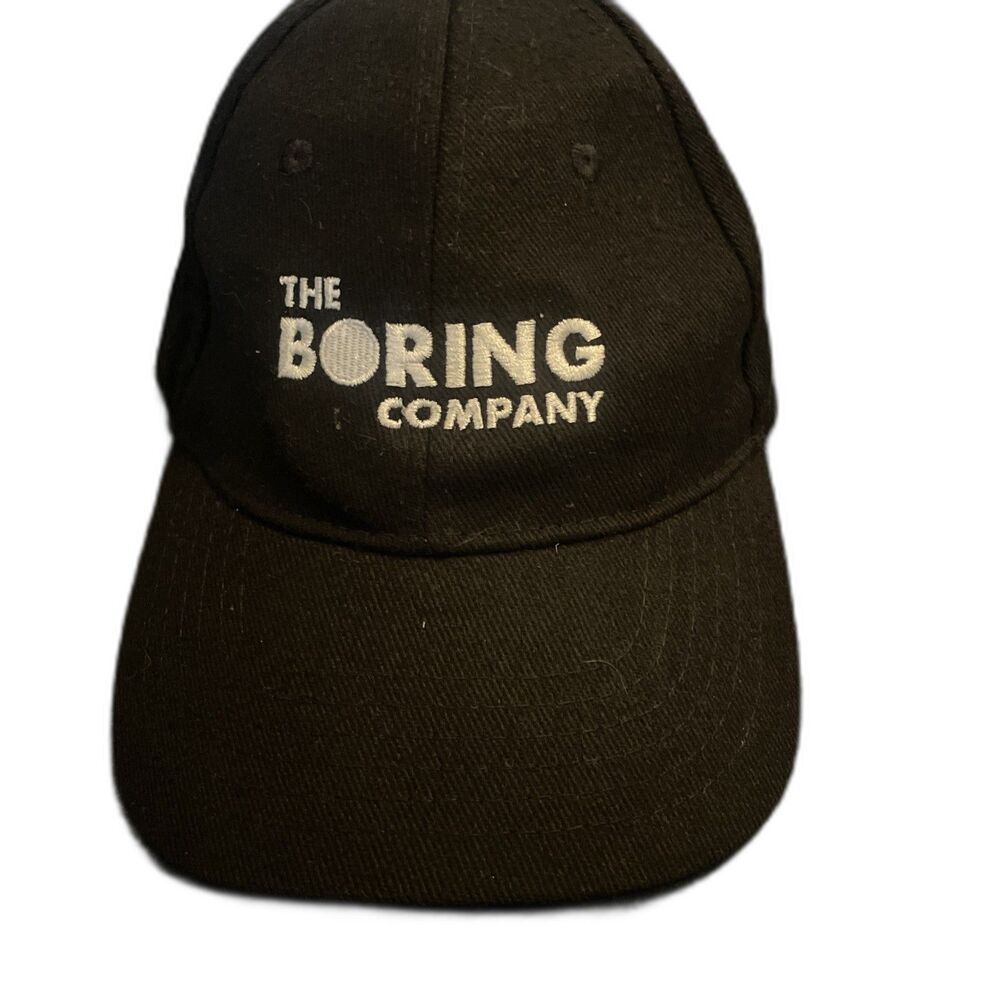 The Boring Company Hat, Authentic Apollo Elon Musk Tesla Space X